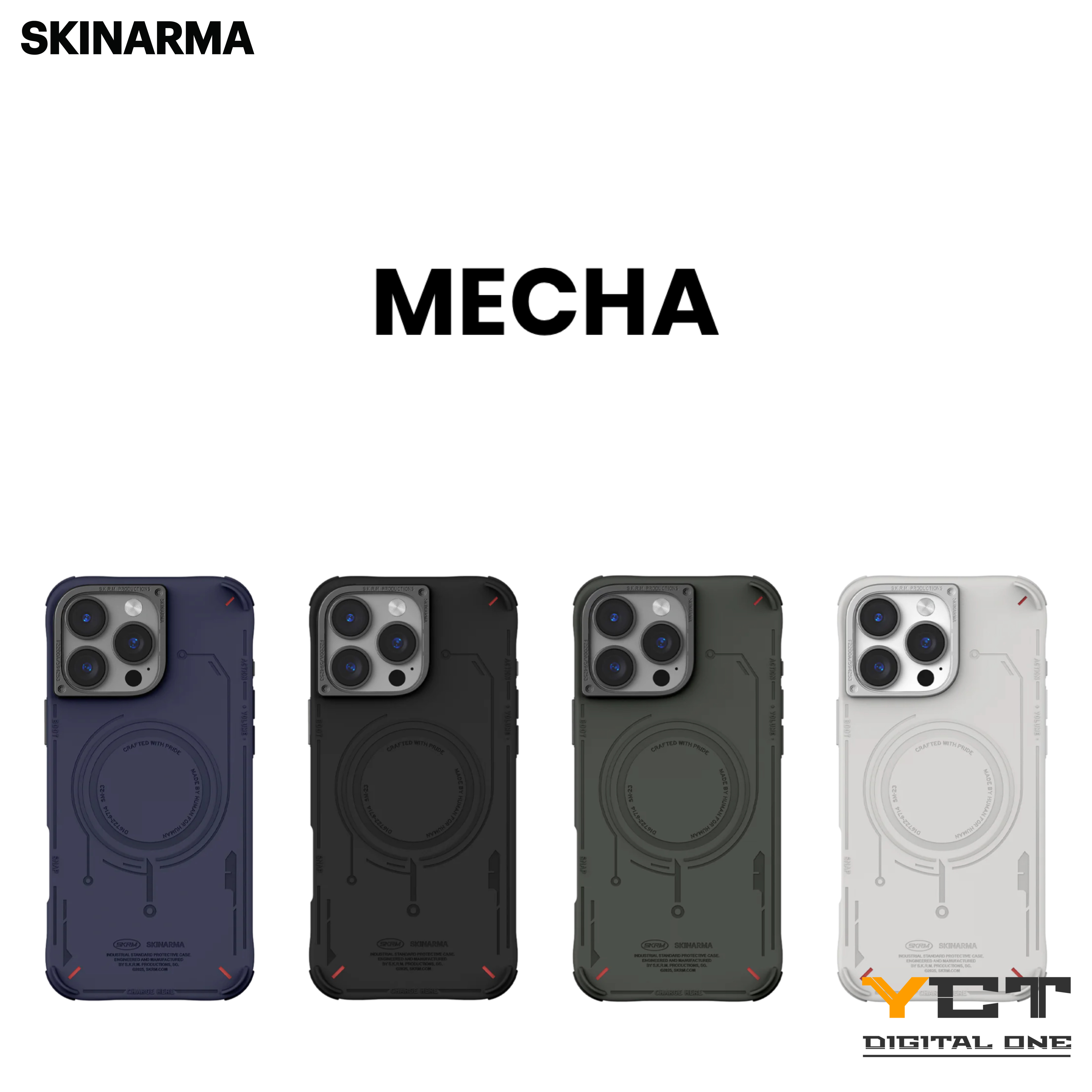 Skinarma MECHA Mag-Charge iPhone 16 Pro Max / Pro 手機保護殼