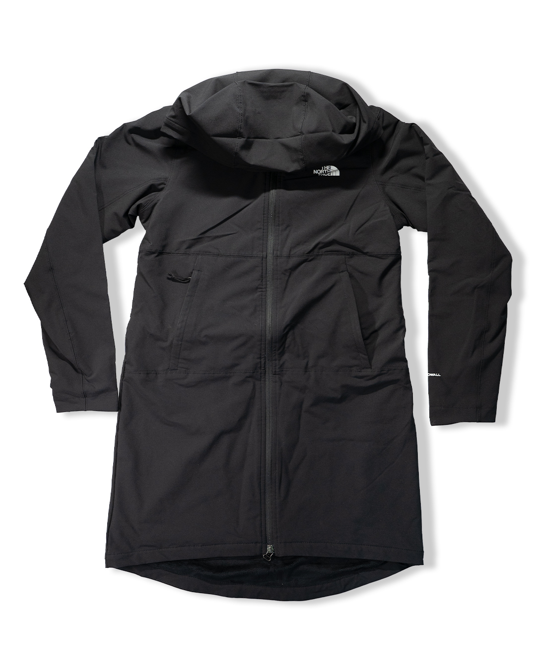 TNF北臉 0048 女 黑色 Windwall