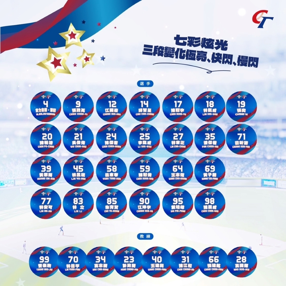 世界棒球12強賽 / 中華隊發光別針