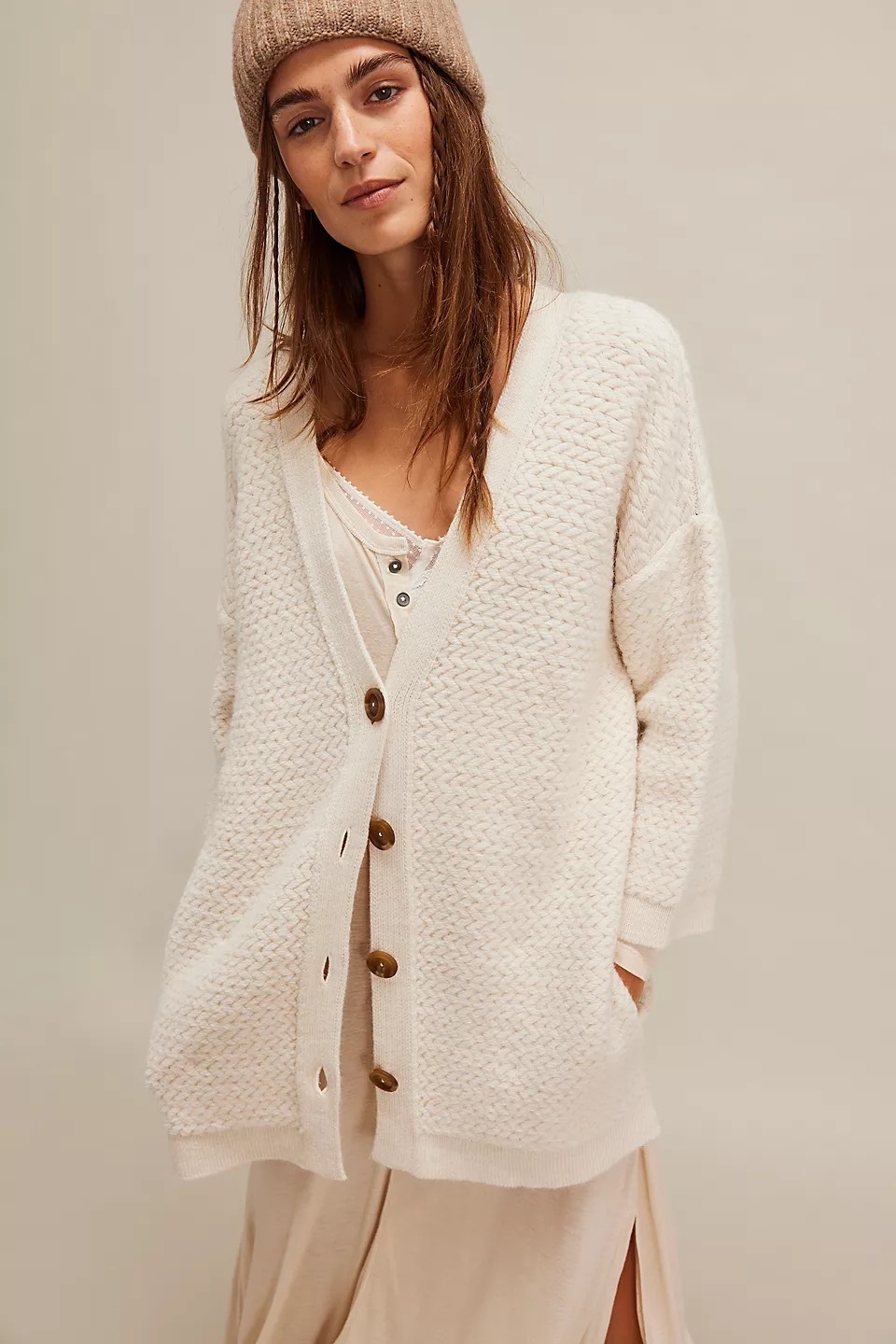 Herringbone Stitch Kimono