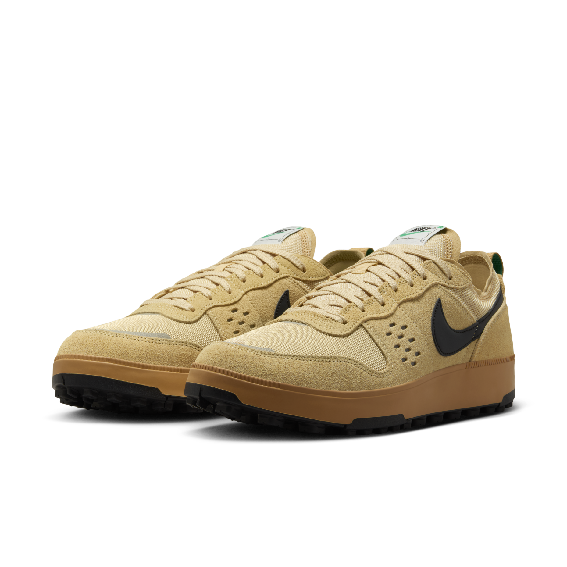 男鞋 NIKE C1TY 'BROWN STONE' 沙色 網布 麂皮 復古 緩震 運動 休閒鞋【FZ3863-200】