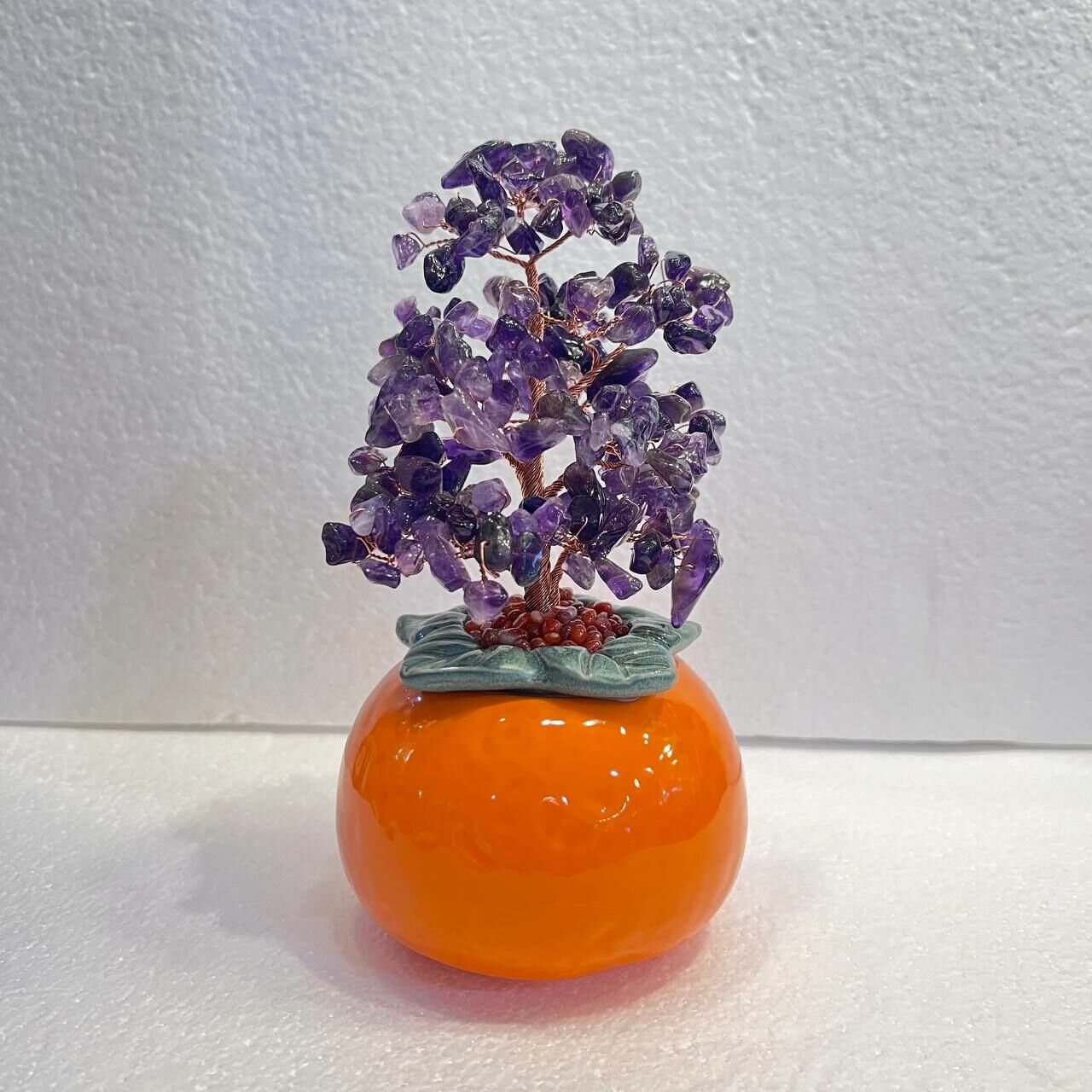 [S] GEMZ & CO HLCT SMOOTH FORTUNE AMETHYST TREE, W239 (W239)