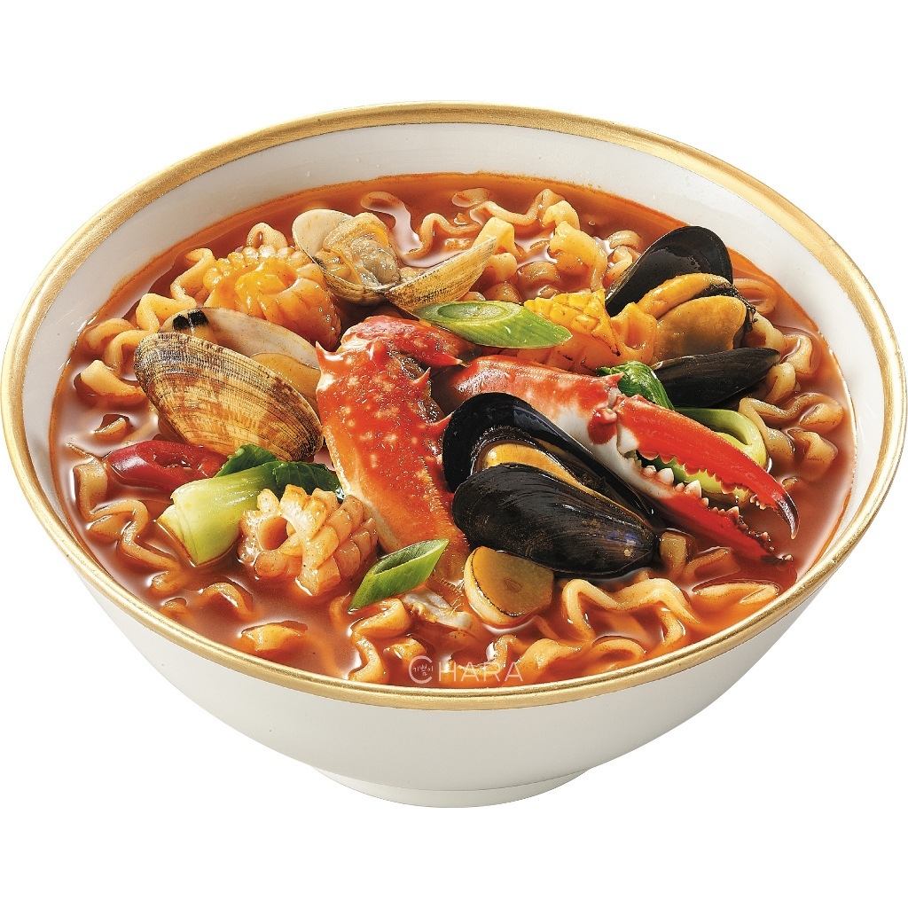 韓國 不倒翁 金螃蟹 海鮮炒碼麵 4入