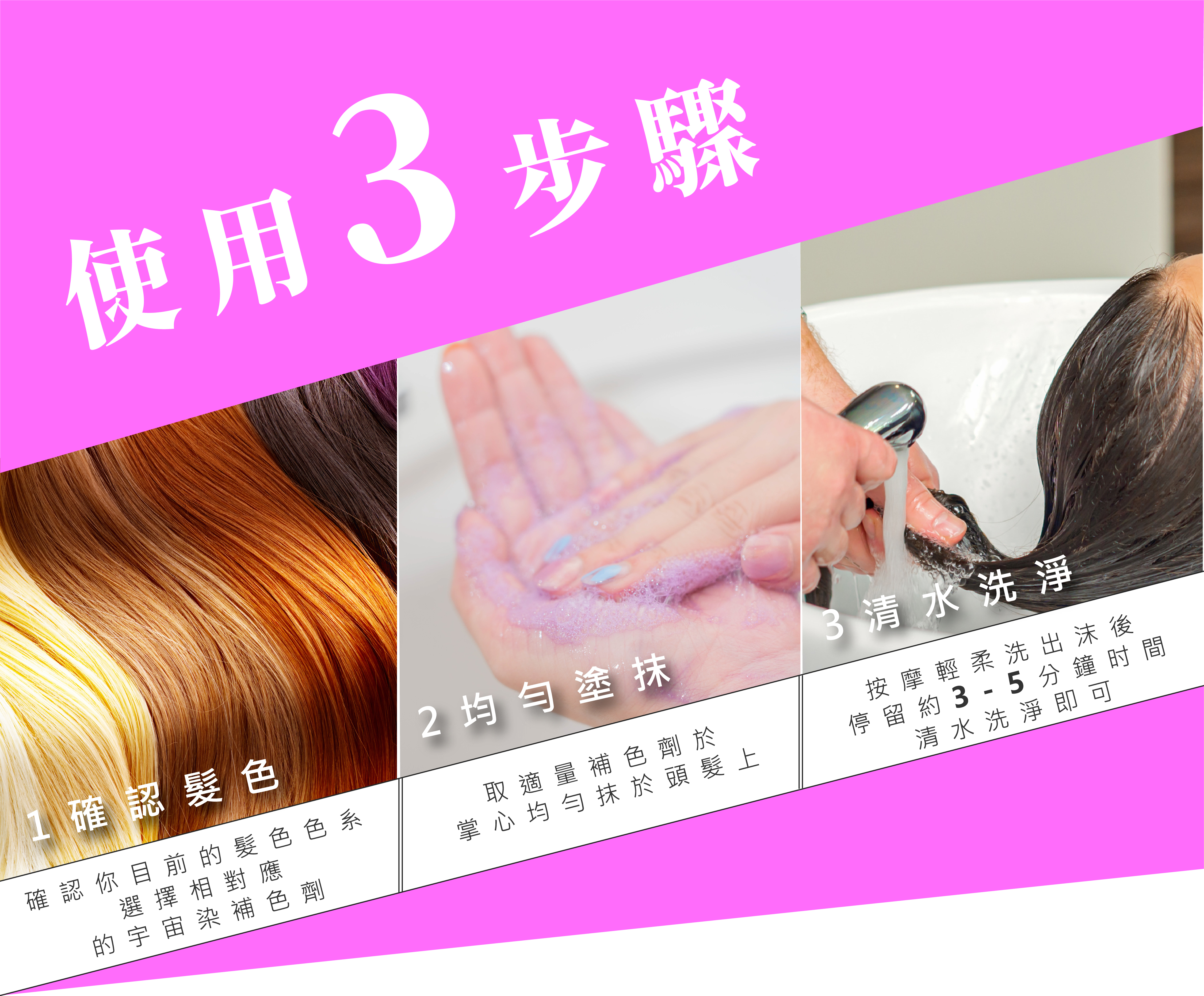 補色劑使用方法