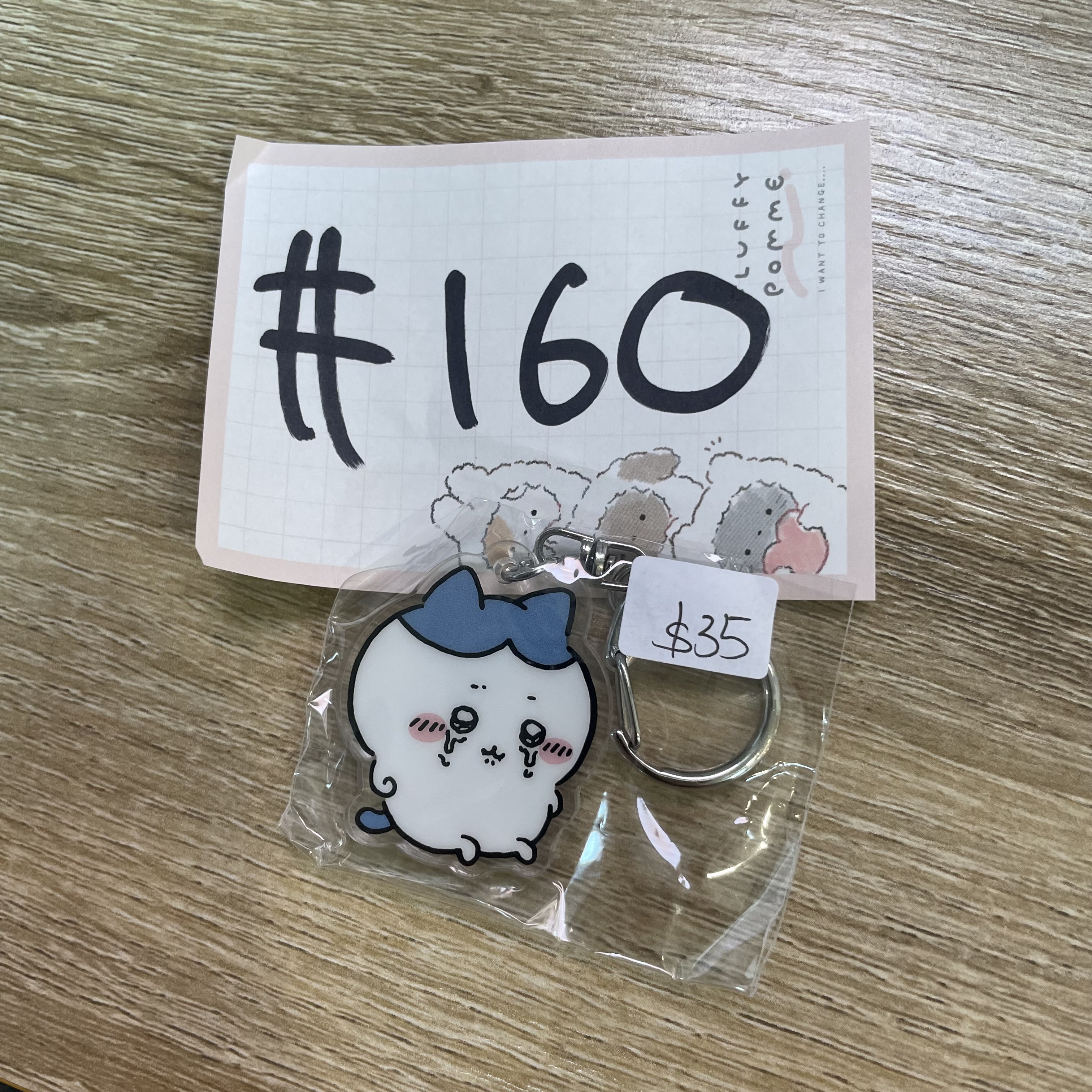 CHIIKAWA  八字貓  掛件#160