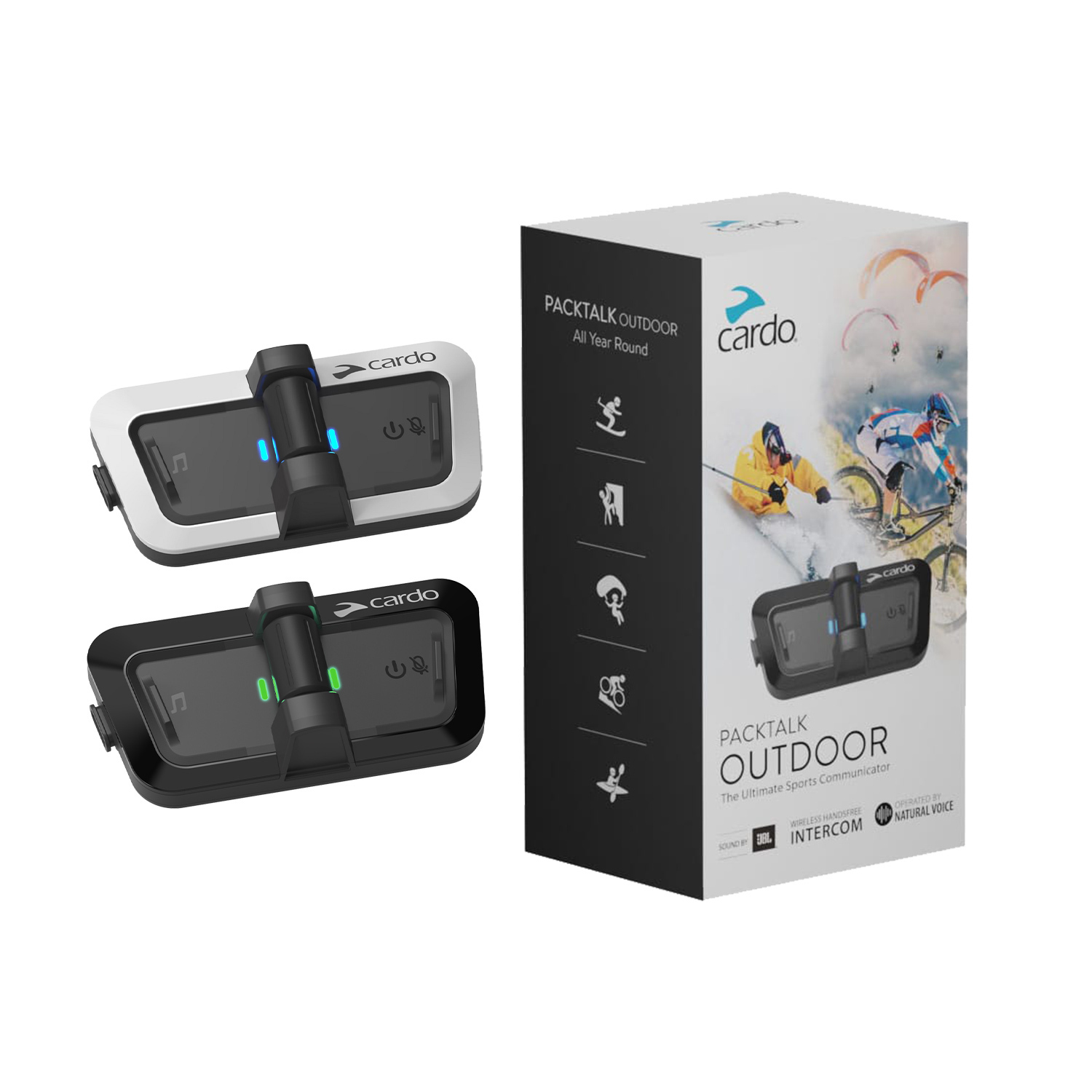 Cardo PACKTALK OUTDOOR 戶外運動通訊藍牙耳機