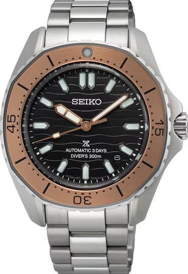 萬年鐘錶 - SEIKO PROSPEX  多邊形300米三日鍊機芯潛水錶    SPB485J1 / 6R55-00J0N 錶徑41.3MM