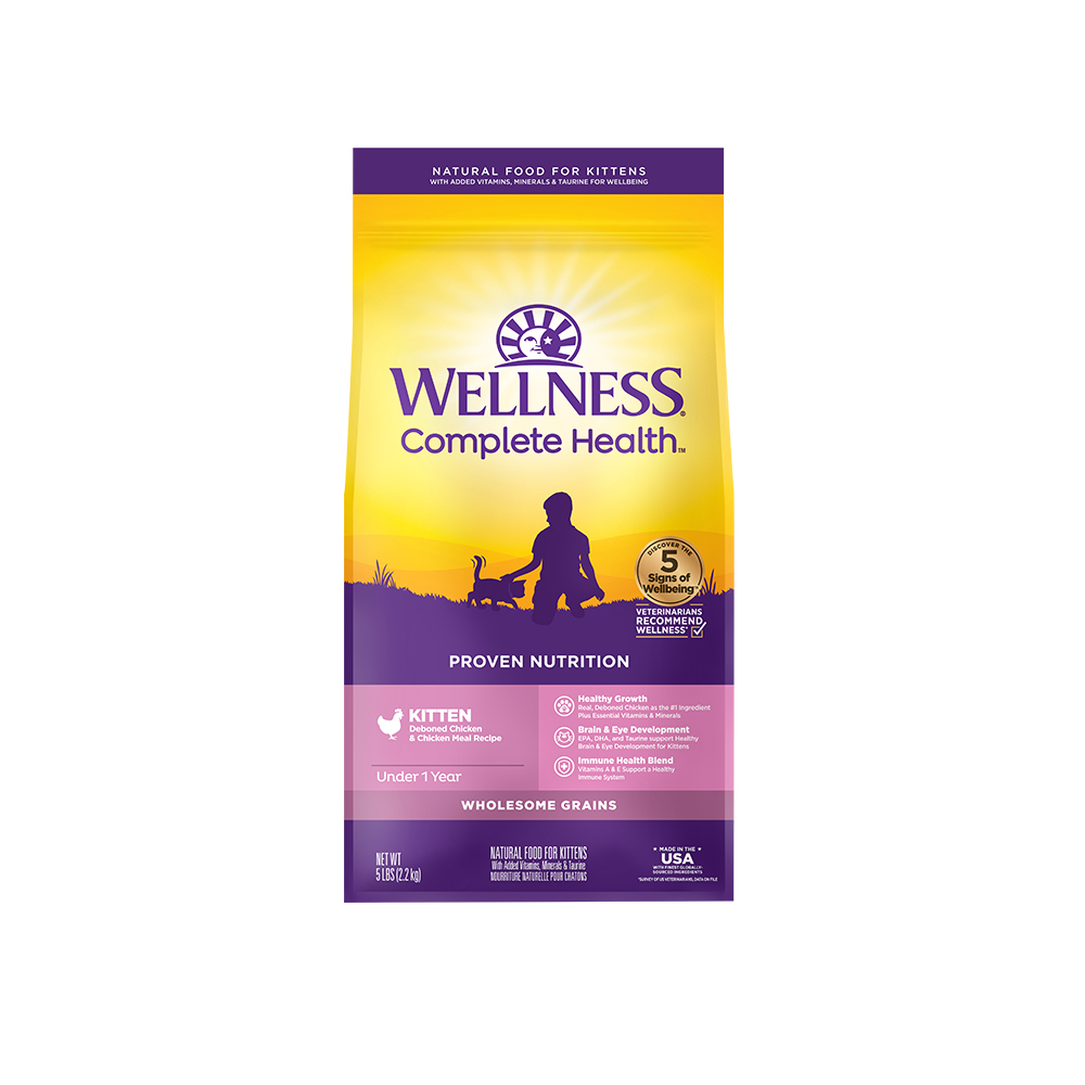 WELLNESS Complete Health 全方位系列-幼貓 新鮮雞肉(5磅)