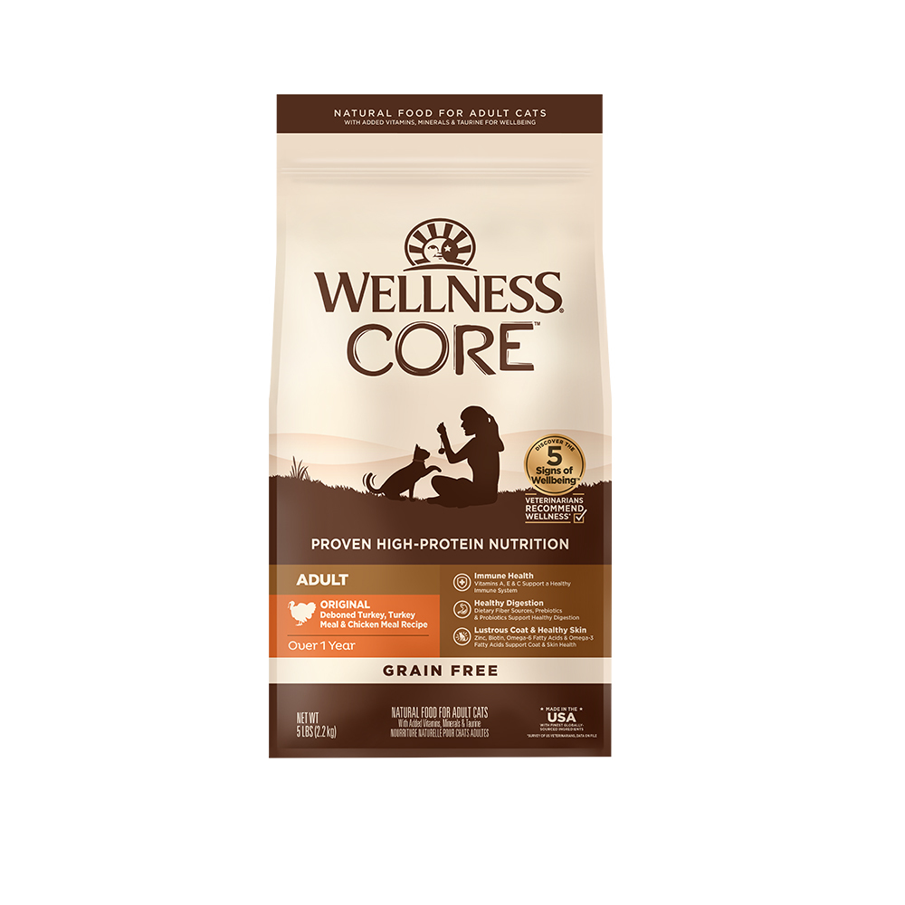 WELLNESS CORE 無穀系列-成貓 新鮮火雞肉(5磅)