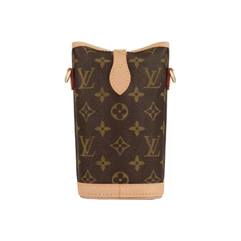 LOUIS VUITTON LV Fold Me Pouch Monogram 帆布隨身袋