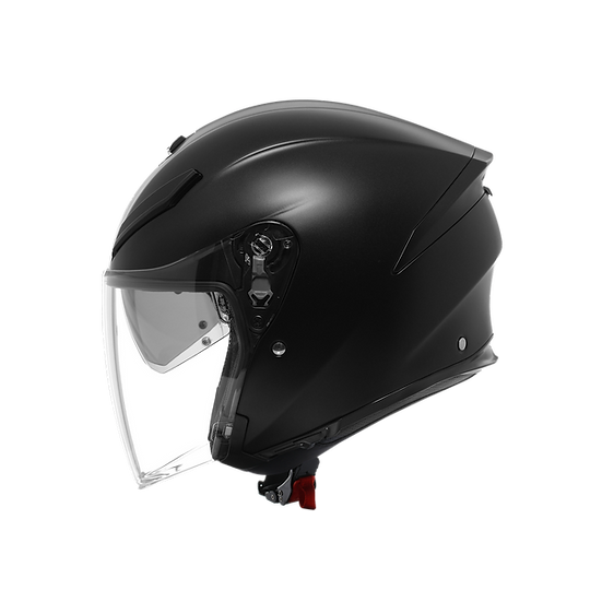 AGV K5 JET EVO MATT BLACK 消光黑 亞洲版 3/4罩