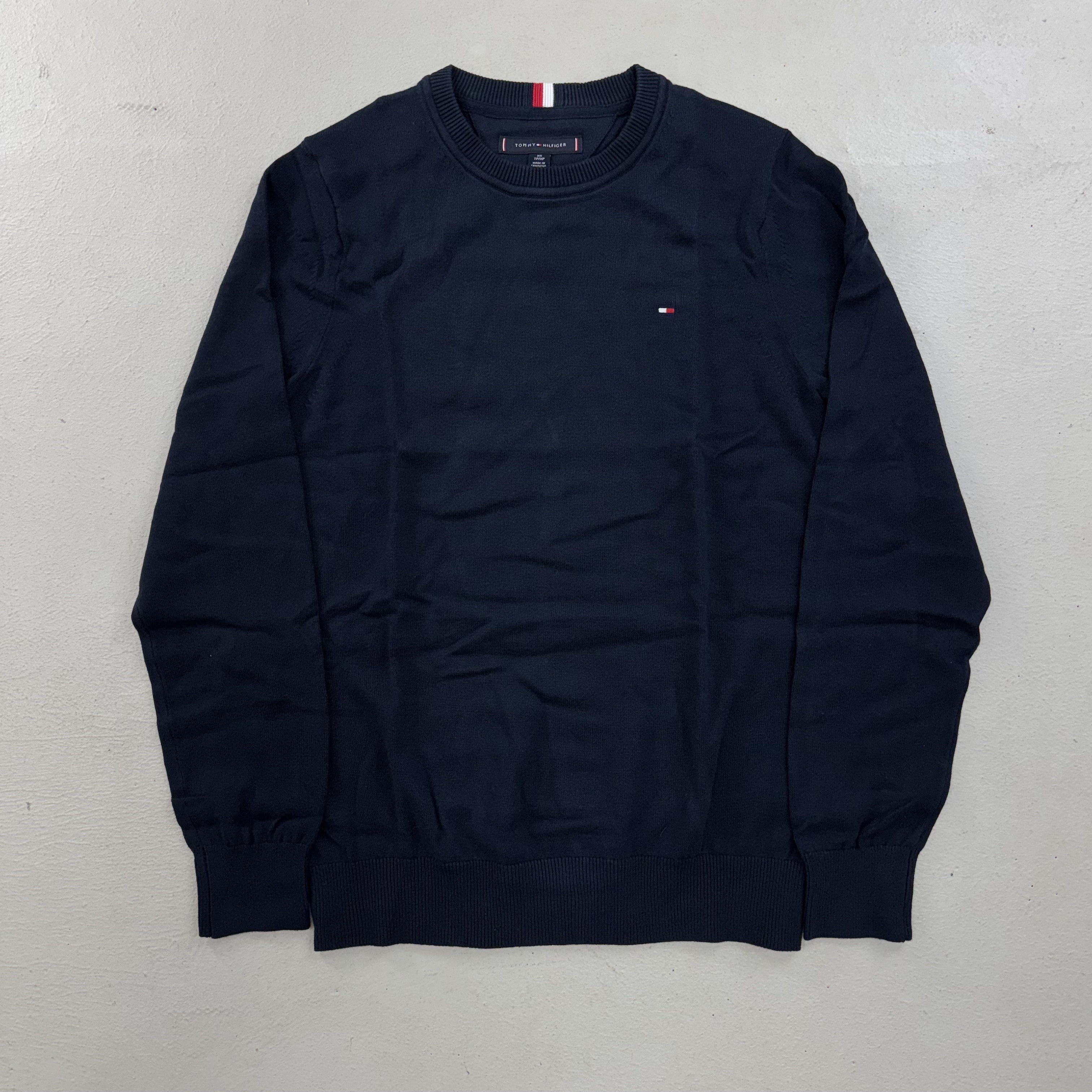 Tommy Hilfiger 小LOGO針織衫 黑/白/灰/藍