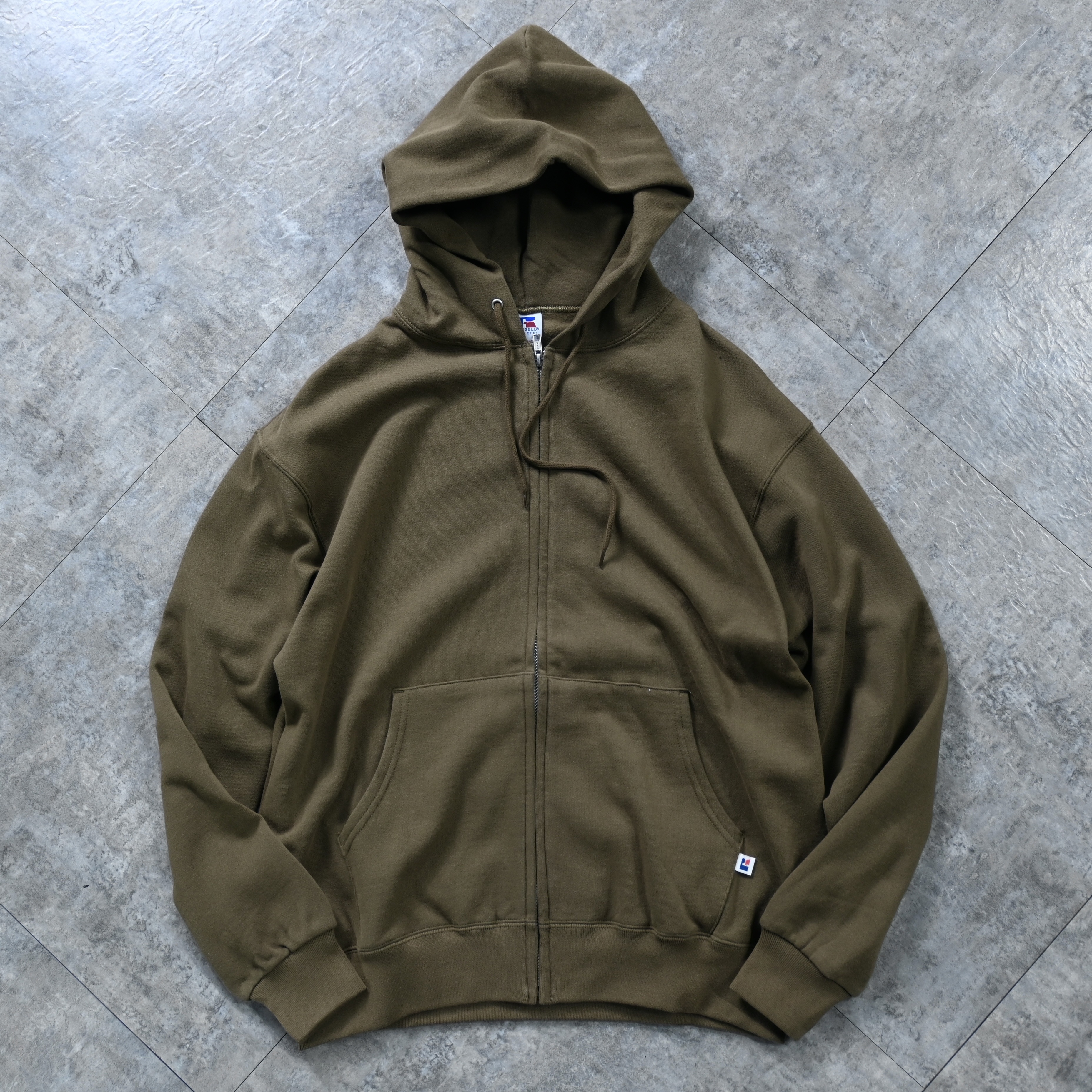 Russell Athletic JP Fleece Sweat Zip up Hoodie