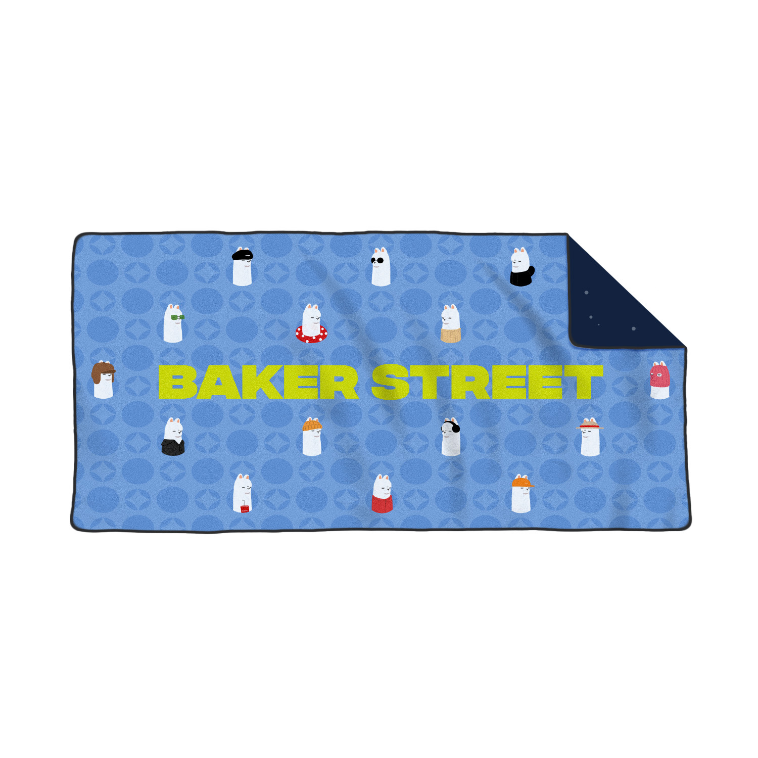 羊駝雙面速乾巾