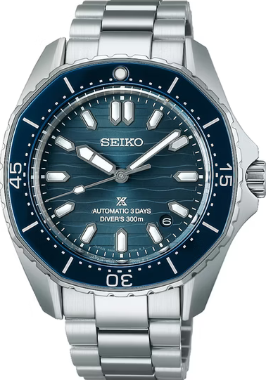 萬年鐘錶 - SEIKO PROSPEX  多邊形300米三日鍊機芯潛水錶 SPB483J1 / 6R55-00J0B 錶徑41.3MM