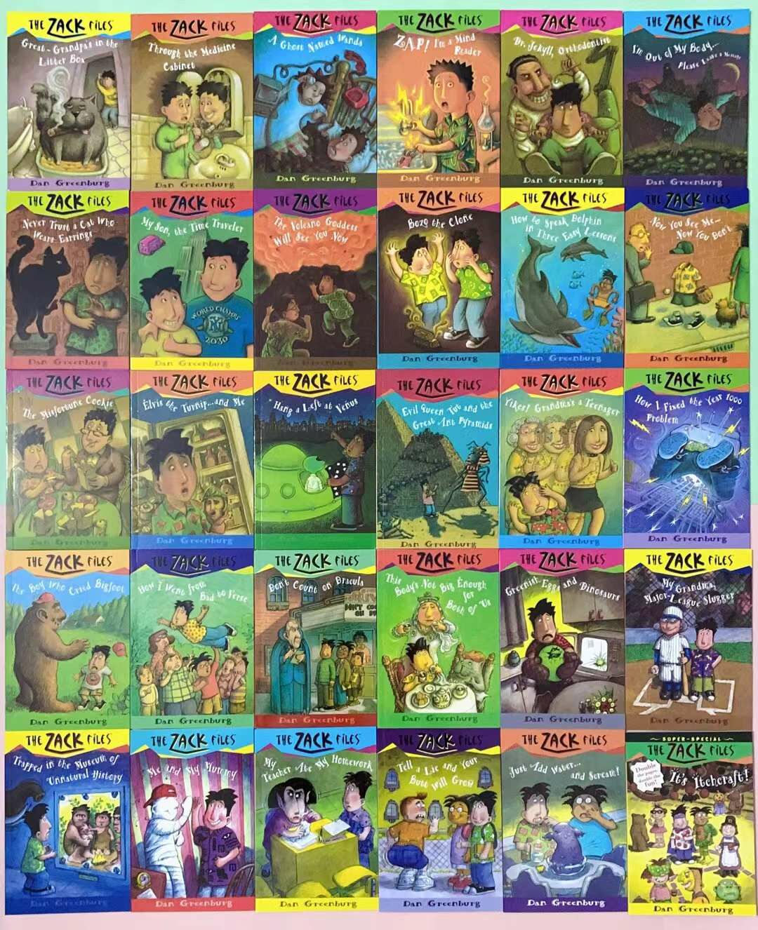 The Zack Files collection (30 books)