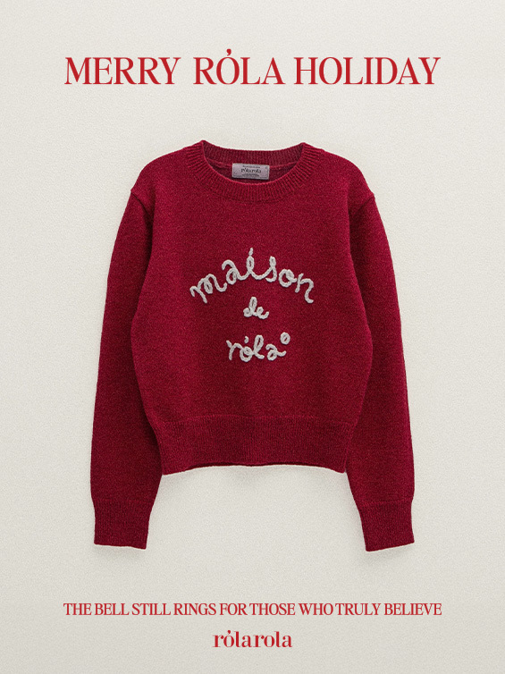 ROLAROLA MAISON DE ROLA EMBROIDERY KNIT