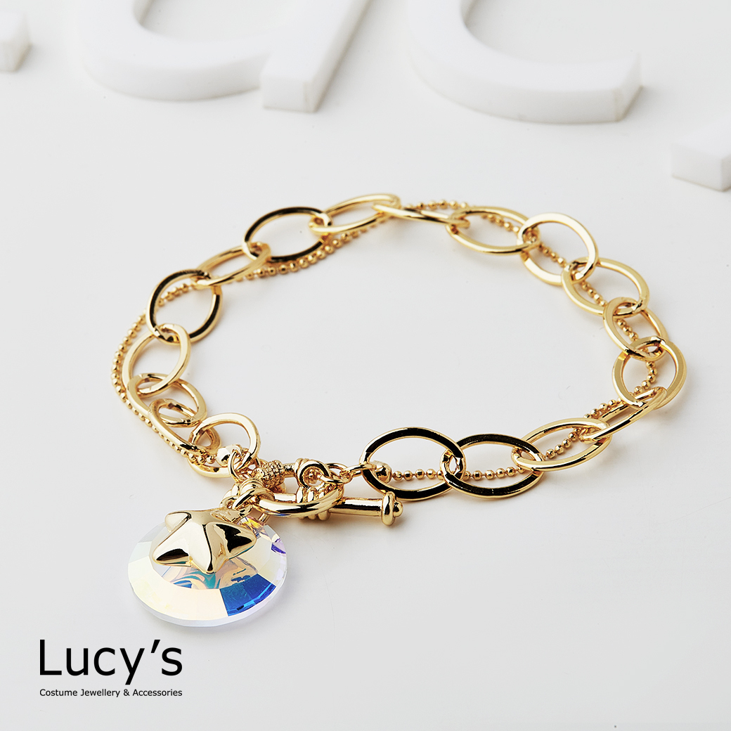 星夢水晶 T扣手鍊 (二色) (119780/119781)