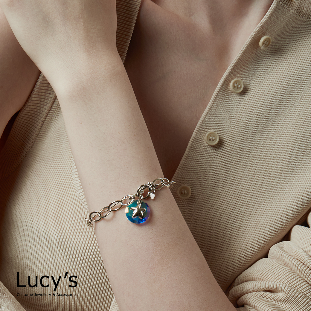 星夢水晶 T扣手鍊 (二色) (119780/119781)