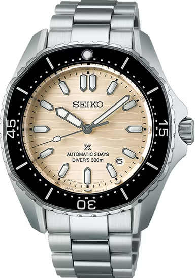 萬年鐘錶 - SEIKO PROSPEX  多邊形300米三日鍊機芯潛水錶 SPB481J1 / 6R55-00J0S 錶徑41.3MM