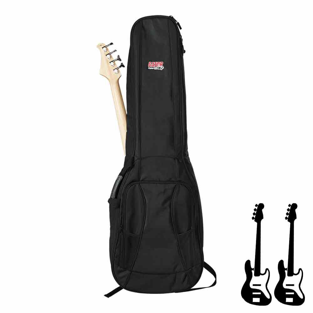 【1-2】[GatorCases] 4G系列-20mm厚袋-GFLEX材質(電BASS款)雙Bass袋