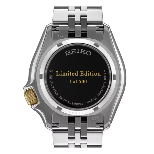 萬年鐘錶 - SEIKO  5 Sports   70週年 金彩歲月GMT雙時區指針機械水鬼男錶   SSK044K1 / 4R34-00M0K  錶徑42.5MM