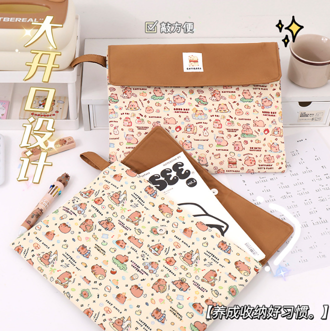 卡皮巴拉文件袋（款式随机）