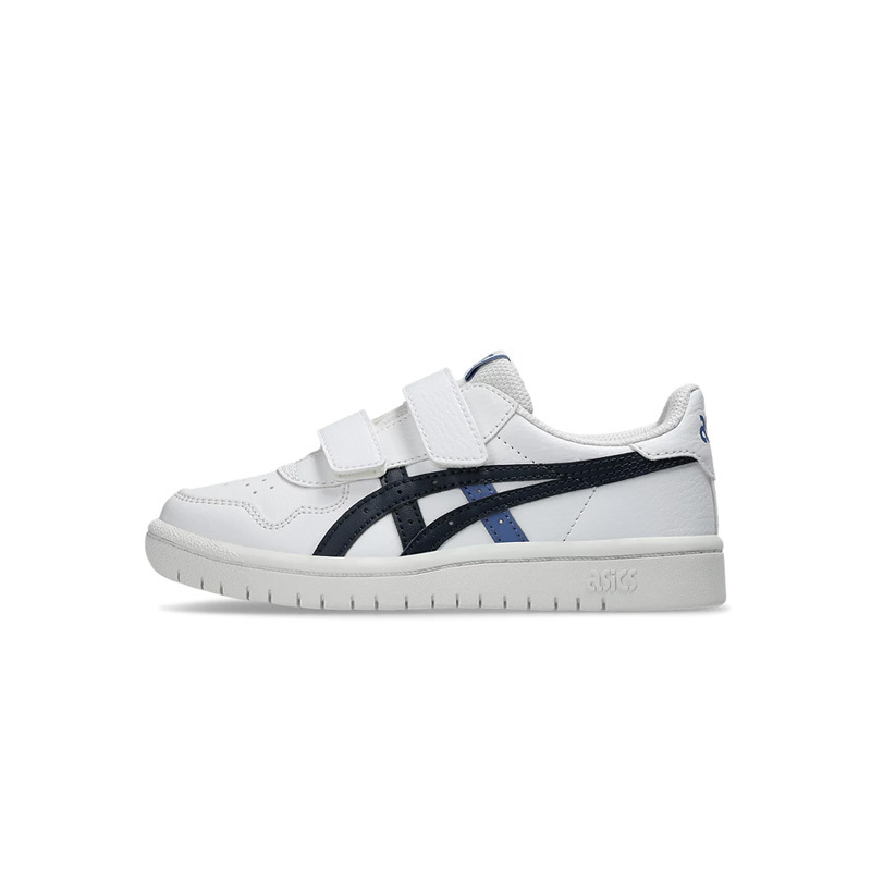 ASICS Japan S White 休閒運動鞋 中童 亞瑟士 復古 童鞋 白藍 1204A008-133 [台灣現貨]