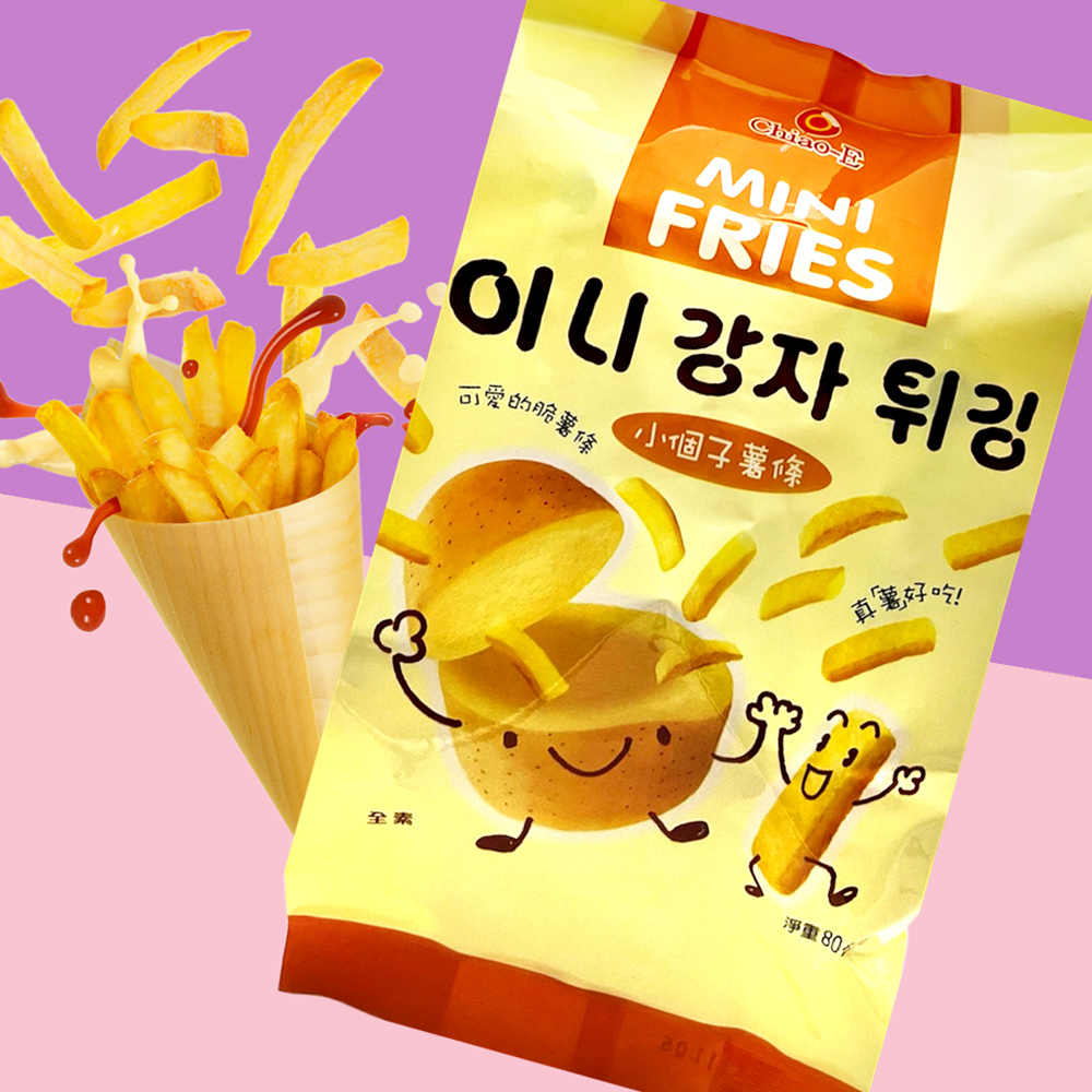 巧益 小個子 薯條 餅乾 20g X 4包入