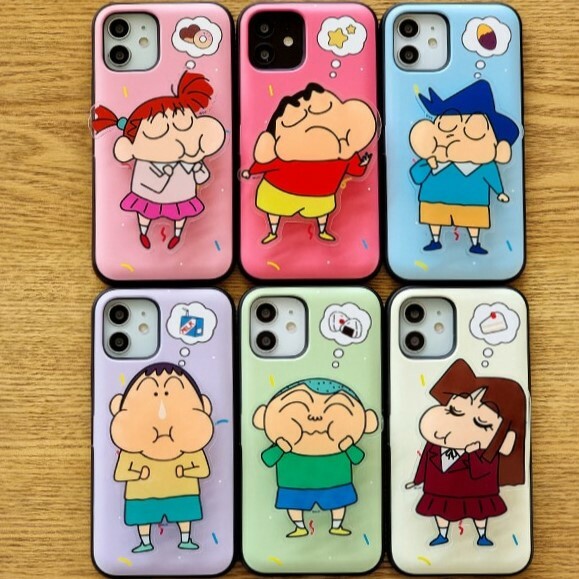 蠟筆小新 - Door Card Case - 翻蓋卡槽手機保護殼 TY