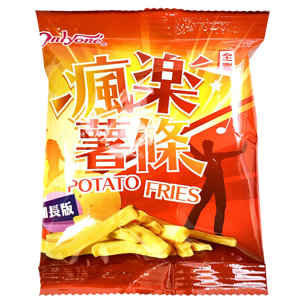 台灣 瘋樂 薯條 台版 薯條三兄弟 22g 加長版 隨手包