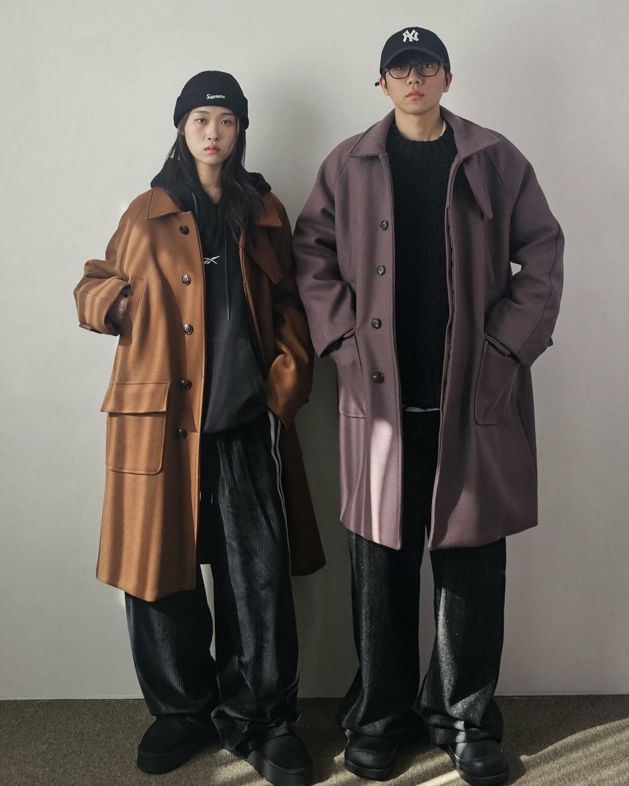 反領長褸 Floor&co-047JK