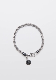 Mixture-MB023 純鋼麻花編織鏈身手鏈 20cm