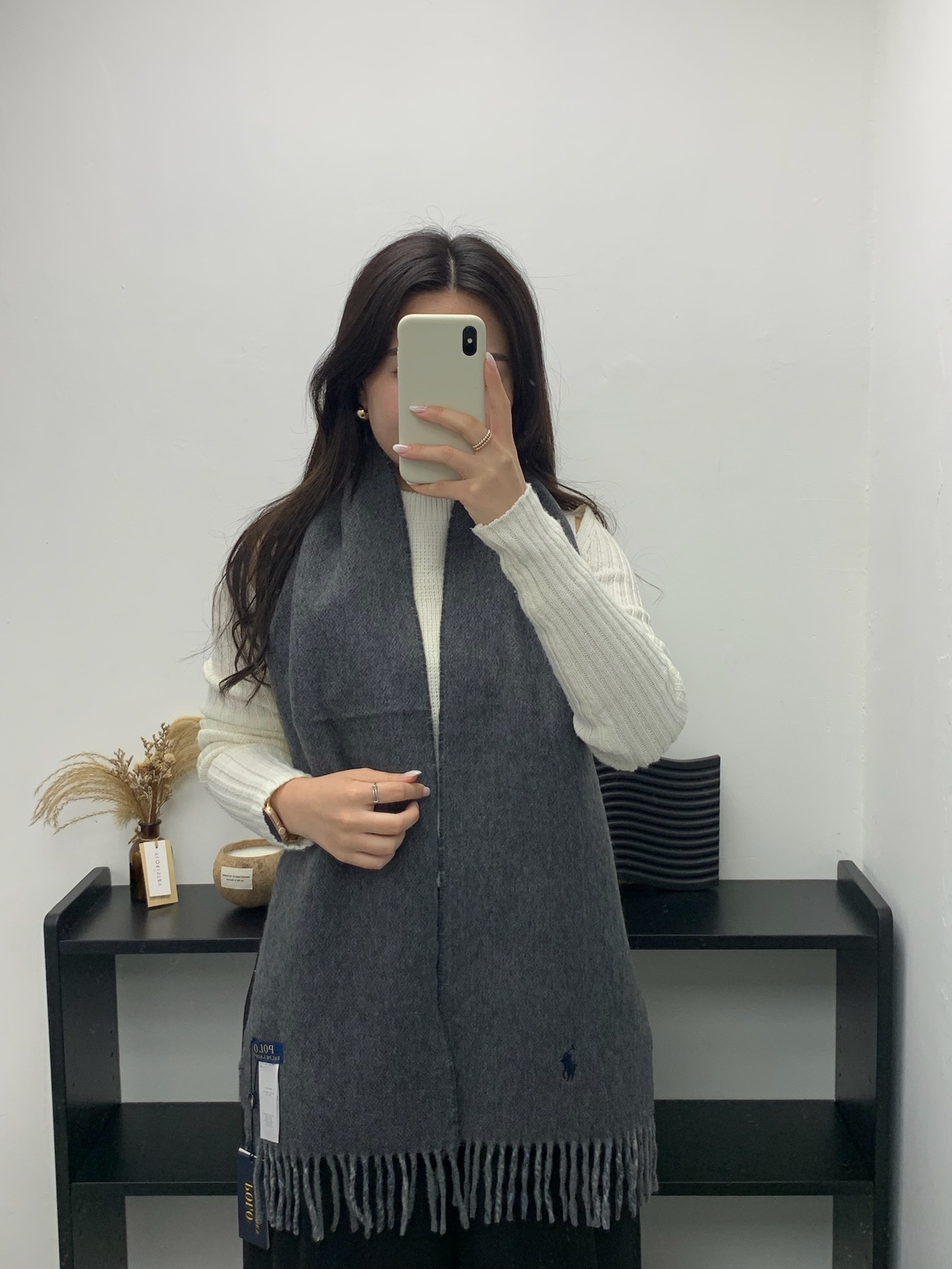 Outlet Polo Scarf (格仔)