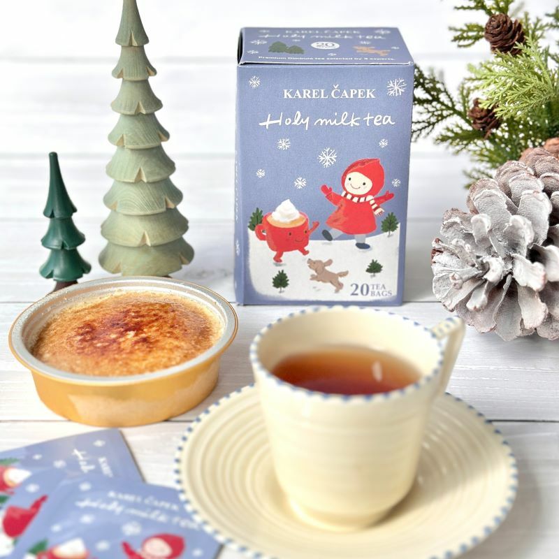 日本 Karel Čapek  山田詩子-焦糖布蕾風味茶 (20入/盒) 聖誕期間限定