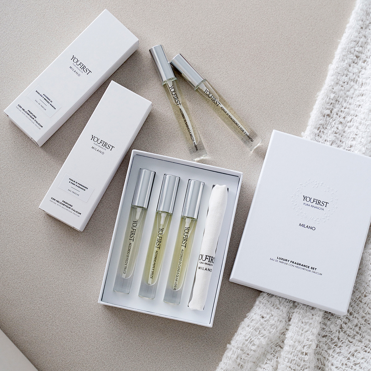 【YOUFIRST】蔚藍地中海 淡香精8ml三入禮盒