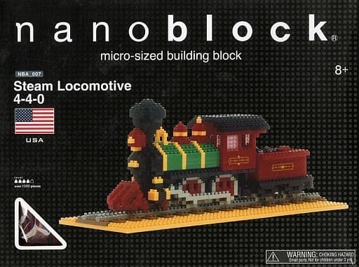 《 Nanoblock 迷你積木 》 NBA_007 蒸汽火車4-4-0