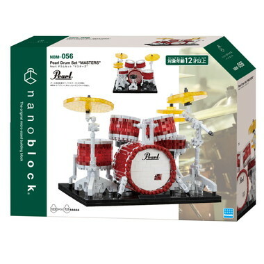 《 Nanoblock 迷你積木 》 NBM-056 爵士鼓"MASTERS"