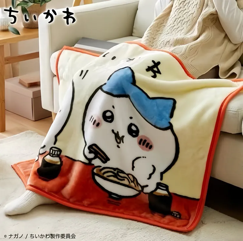 日本人氣單品 - ちいかわ Chiikawa  經典場景毛毯 膝上毯 午睡毯 (2 COLORS)