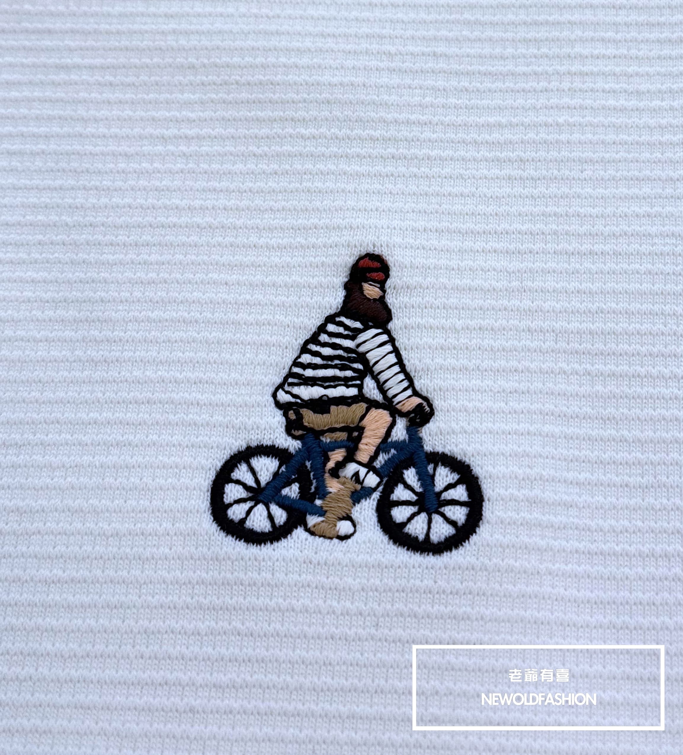 『新品上市』重磅紅帽特工bicycle刷毛大學T-米(NOF24111662)