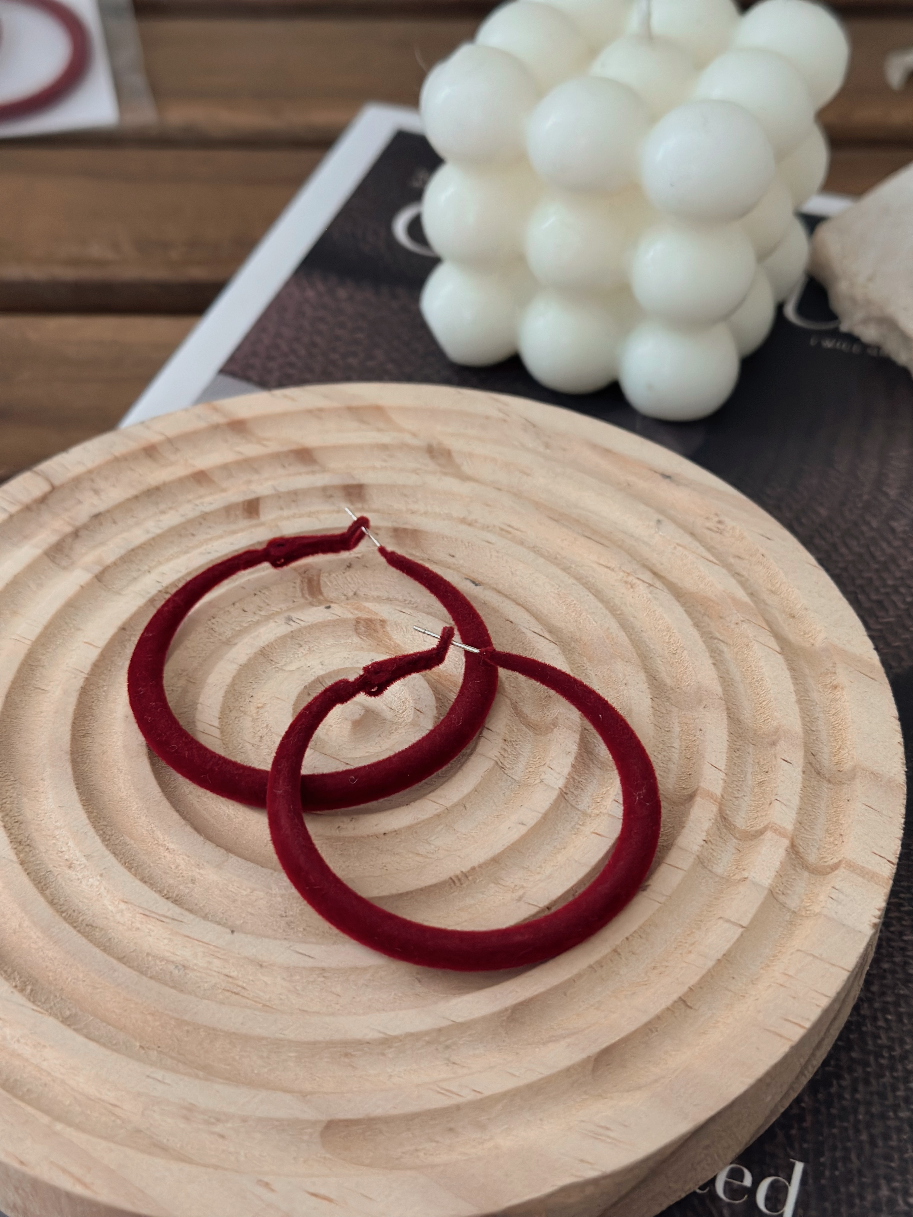 Esme Round  Earring - D48