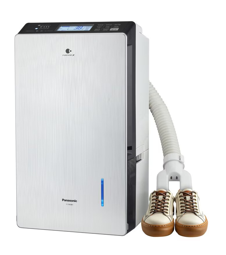 樂聲 Panasonic   F-YVB38H‧3公升/日‧ 變頻nanoe®X 壓縮式抽濕機‧台灣製造‧香港行貨,原廠1年保養‧
