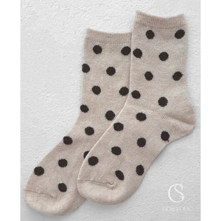 F24 現貨「保暖珍珠羊毛襪」