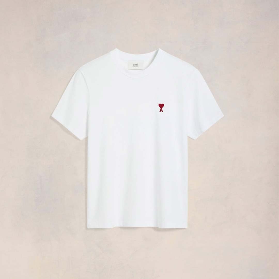 2024AW AMI PARIS DE COEUR CREWNECK T-SHIRT 愛心 法國 品牌 短T 現貨 BFUTS001724