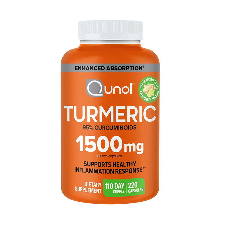 Qunol Turmeric 1,500 mg., 220 Capsules