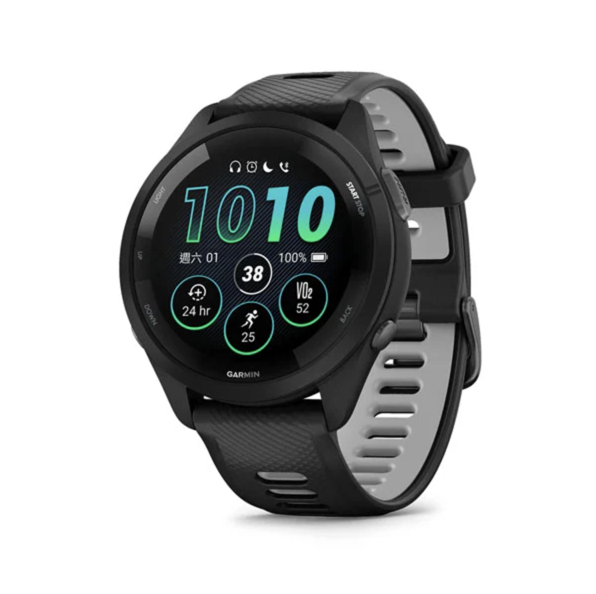 Garmin Forerunner 265 Music GPS智慧心率進階跑錶 (中英版本)