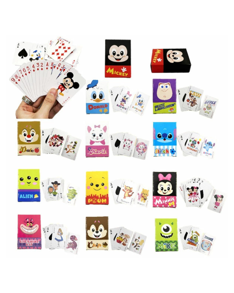 迪士尼 迷你啤牌 (隨機款式)