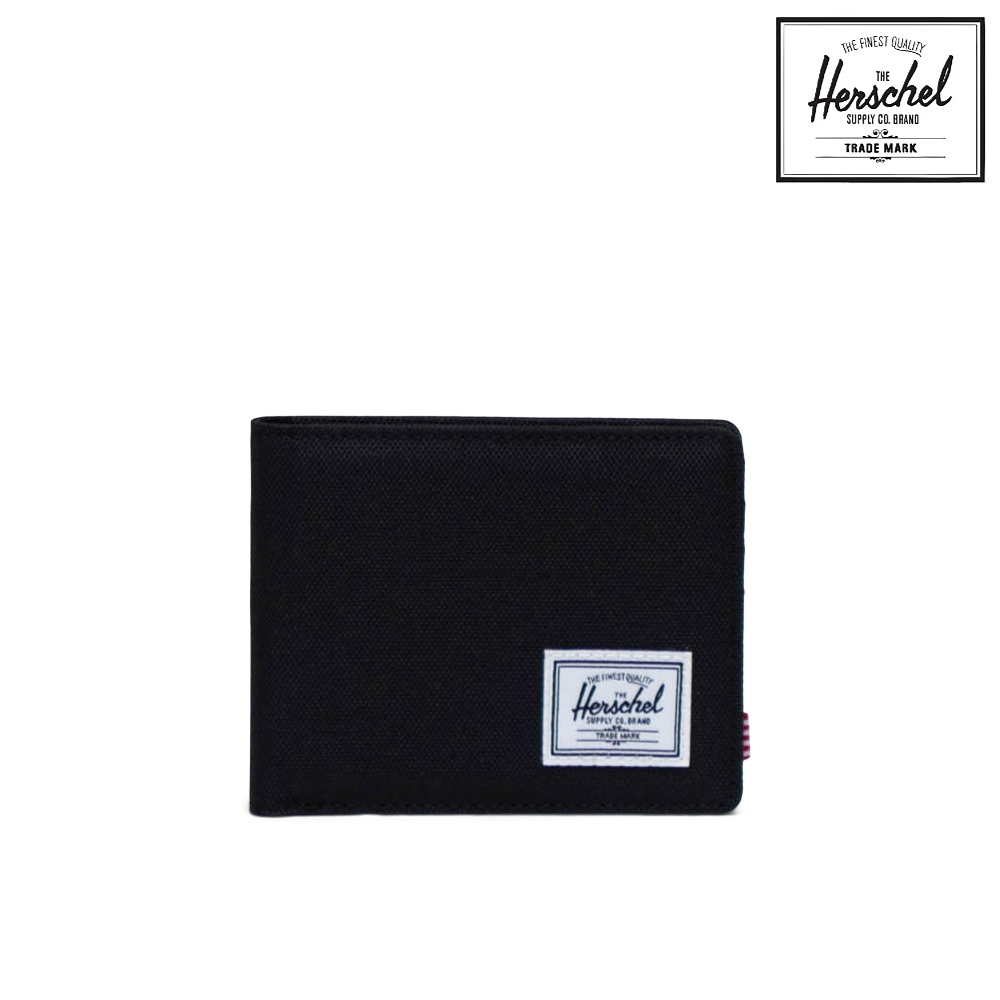 【Herschel】Roy Wallet 零錢包 錢包-黑/淺藍