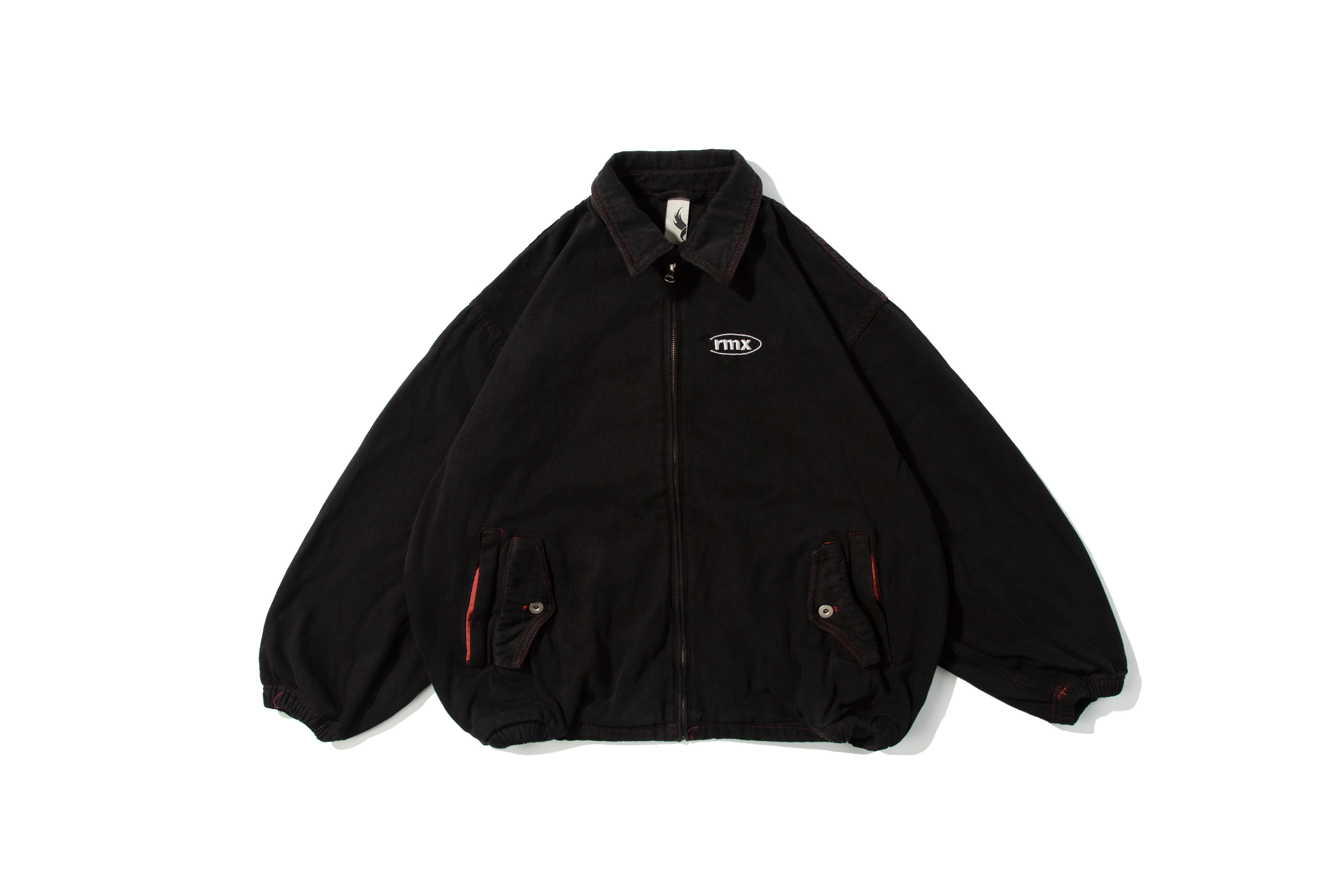 REMIX "VTG Washed Canvas Jacket" (Black)