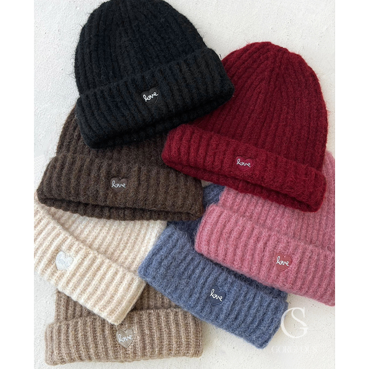 G8306 現貨「You'r Love毛帽」